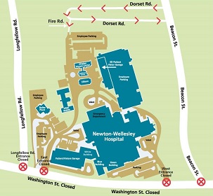 Newton Wellesley Hospital Map - Photos Cantik